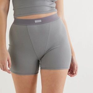 Skims ribbed shorts